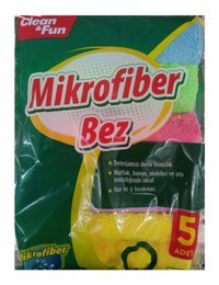 Clean&Fun 5'li Temizlik Bezi