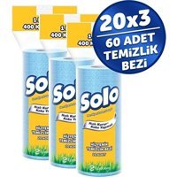 Solo 20x3'lü Temizlik Bezi