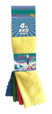 Miss Lady 5'li Mikrofiber Temizlik Bezi