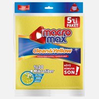 Macromax 5'li Mikrofiber Temizlik Bezi