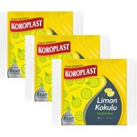 Koroplast Limon Kokulu 3'lü Mikrofiber Temizlik Bezi