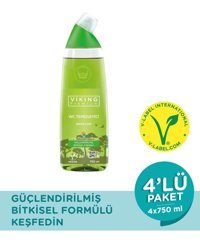 Viking Şeker Çamı Tuvalet Temizleyici 4x750 ml