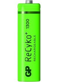 GP Recyko LR06 1.2 V 1300 mAh Ni-Mh AA / Kalem Şarjlı Pil 2'li