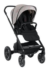 Nuna Mixx Next Katlanabilir 360 Derece Dönen Bebek Arabası Gri-Siyah