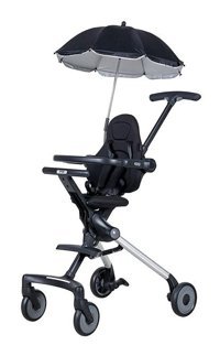 Prego Flex Katlanabilir 360 Derece Dönen Bebek Arabası Siyah