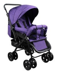 Norfolk Diamond Baby London Çift Yönlü Katlanabilir 360 Derece Dönen Tam Yatar Bebek Arabası Kırmızı