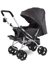 Baby Hope BH-603 Katlanabilir 360 Derece Dönen Tam Yatar Puset Bebek Arabası Kırmızı