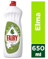 Fairy Elma Kokulu El Bulaşık Deterjanı 4x650 ml