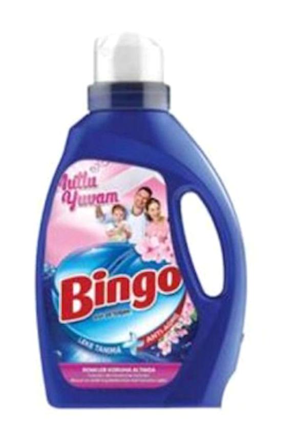 Bingo Matik Mutlu Yuvam Renkliler İçin 162 Yıkama Sıvı Deterjan 6x1.75 lt