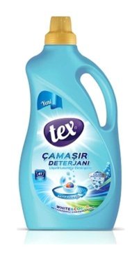 Tex Beyazlar ve Renkliler İçin 41 Yıkama Sıvı Deterjan 2.5 lt