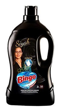 Bingo Keratinli Siyahlar İçin 50 Yıkama Sıvı Deterjan 3 lt