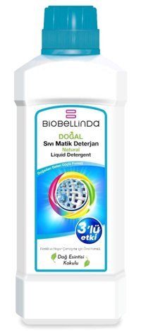 BioBellinda Doğal Beyazlar ve Renkliler İçin Konsantre 21 Yıkama Sıvı Deterjan 3x700 ml