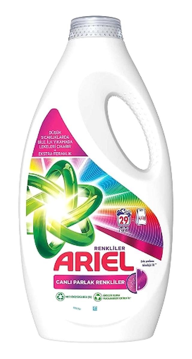 Ariel Matik Renkliler İçin 348 Yıkama Sıvı Deterjan 12x1.59 lt