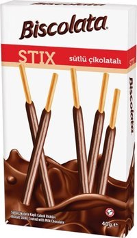 Biscolata Stix Çikolatalı Bisküvi 40 gr