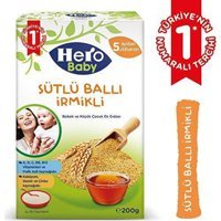 Hero Baby Gece Tahıllı Glutensiz Meyveli Pirinçli Kaşık Maması 200 gr