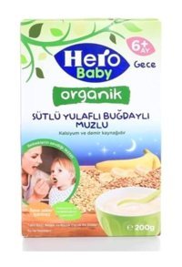 Hero Baby Tahıllı Organik Buğday Kaşık Maması 200 gr