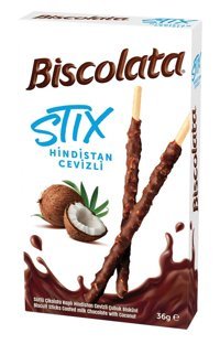 Biscolata Stix Hindistan Cevizli Bisküvi 36 gr