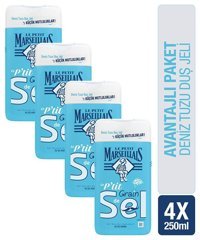 Le Petit Marseillais Deniz Tuzu Duş Jeli 4x250 ml