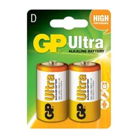 GP Ultra LR20 1.5 V Alkalin D / Büyük Pil 2'li