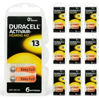 Duracell Activair 13 PR48 1.45 V Düğme Pil 60'lı