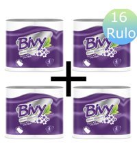 Bivy 2 Katlı Kokulu Renkli 4x4'lü Rulo Tuvalet Kağıdı