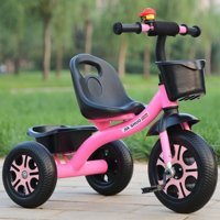 Lebeigo 1-6 Yaş Pembe Çocuk Bisikleti