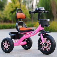 Lebeigo Işıklı 1-6 Yaş Pembe Çocuk Bisikleti