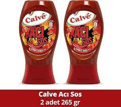 Calve 2x265 gr Acı Sos