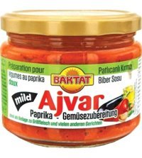 Baktat Ajvar 340 ml Acı Sos
