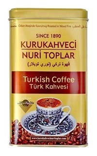 Kurukahveci Nuri Toplar Sade Orta Kavrulmuş Türk Kahvesi 300 gr