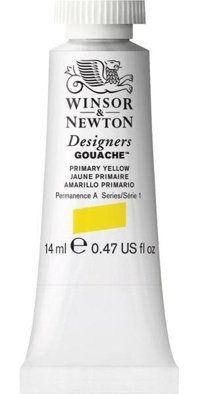 Winsor & Newton Designers S.1 Tüp Sarı 14 ml Guaj Boya Seti