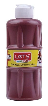 Lets L-5808 Tüp Kahverengi 250 ml Guaj Boya Seti