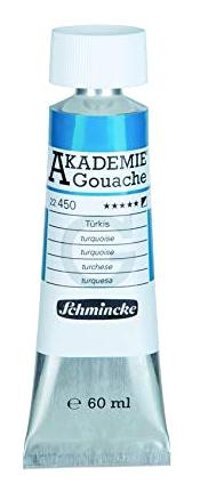 Schmincke Akademie 450 Tüp Turkuaz 60 ml Guaj Boya Seti