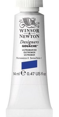 Winsor & Newton Designers S.1 Tüp Lacivert 14 ml Guaj Boya Seti