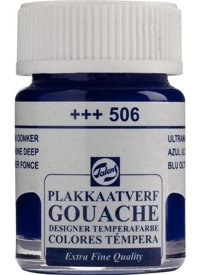 Talens 506 Lacivert 116 ml Guaj Boya Seti