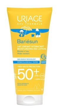 Uriage Bariesun 50 Faktör Tüm Ciltler İçin Yağsız Suya Dayanıklı Parfümsüz Bebek Yüz ve Vücut Güneş Losyonu 100 ml