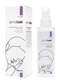 Dermocade Kids 50 Faktör Tüm Ciltler İçin Bebek Yüz ve Vücut Güneş Losyonu 100 ml