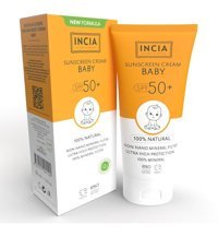 Incia 50 Faktör Tüm Ciltler İçin Suya Dayanıklı Parfümsüz Parabensiz Bebek Yüz ve Vücut Güneş Kremi 50 ml