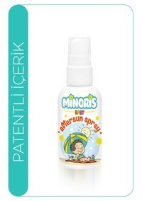 Minoris Baby Aftersun Hassas Ciltler İçin Parfümsüz Parabensiz Bebek Yüz ve Vücut Güneş Kremi 100 ml