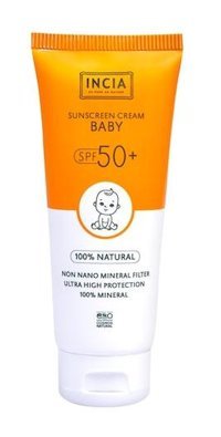 Incia 50 Faktör Hassas Ciltler İçin Parfümsüz Parabensiz Bebek Yüz ve Vücut Güneş Kremi 50 ml