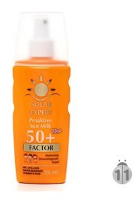 Solar Expert Kids 50 Faktör Hassas Ciltler İçin Suya Dayanıklı Bebek Yüz ve Vücut Güneş Kremi 200 ml