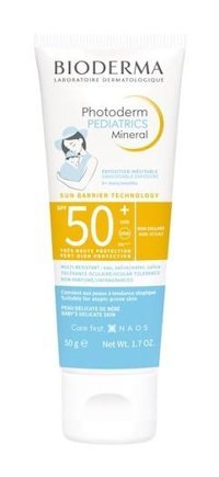 Bioderma Photoderm 50 Faktör Tüm Ciltler İçin Suya Dayanıklı Parfümsüz Parabensiz Bebek Yüz ve Vücut Güneş Kremi 50 ml