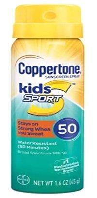 Coppertone Sport 50 Faktör Hassas Ciltler İçin Suya Dayanıklı Bebek Güneş Kremi 45 ml