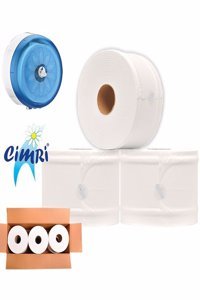 Kuğu 2 Katlı İçten Çekmeli 6'lı Rulo Tuvalet Kağıdı