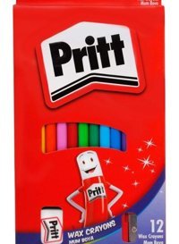 Pritt Silinebilir 12'li Kalem Mum Pastel Boya