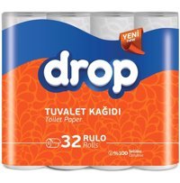 Drop 2 Katlı 32'li Rulo Tuvalet Kağıdı
