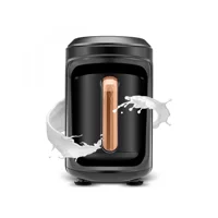 Karaca Hatır Hüps Quartz Hazneli 5 Fincan Közde Kahve Tadında 735 W Black Copper Türk Kahvesi Makinesi