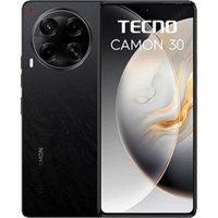 Tecno Camon 30 256 GB Hafıza 12 GB Ram 6.78 inç 50 MP Çift Hatlı AMOLED Ekran Android Akıllı Cep Telefonu Siyah