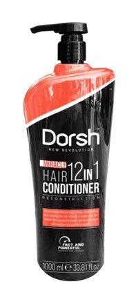 Dorsh 12ın1 Hacim Dolgunluk Veren Yıpranmış Saçlar İçin Saç Kremi 1000 ml