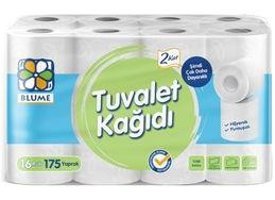 Blume 2 Katlı 16'lıRulo Tuvalet Kağıdı